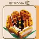 פרח טוליפ דקורטיבי להרכבה, 132 חלקים – דגם Mould King 24013