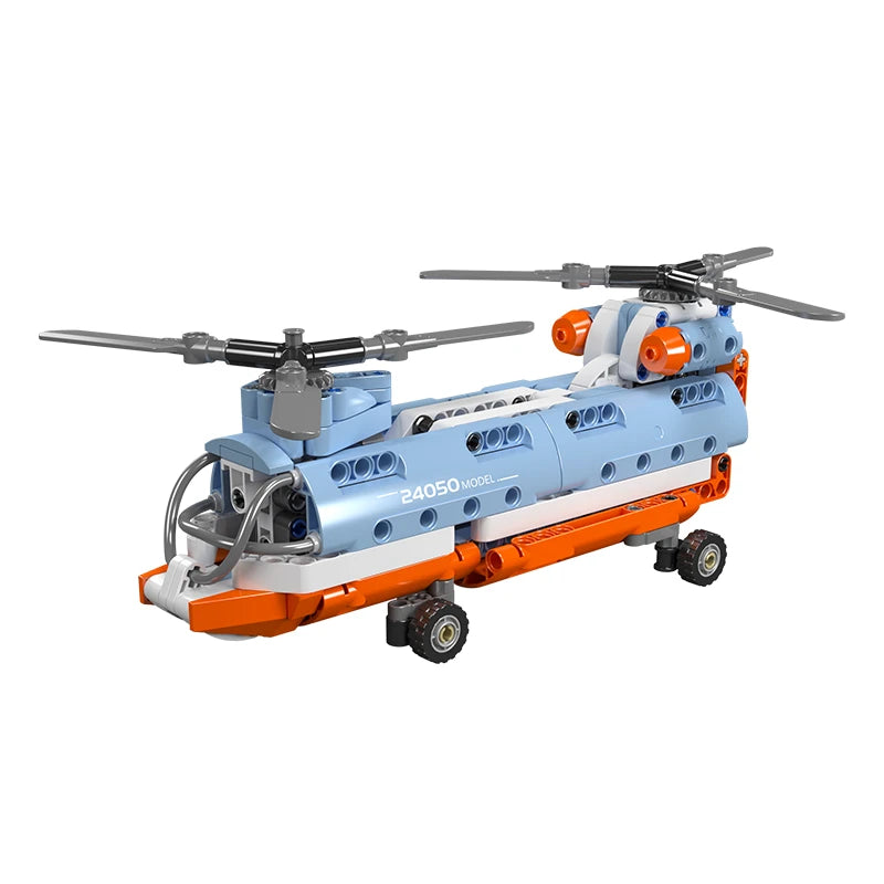 משחק הרכבה מסוק, 270 חלקים – דגם Mould King 24050
