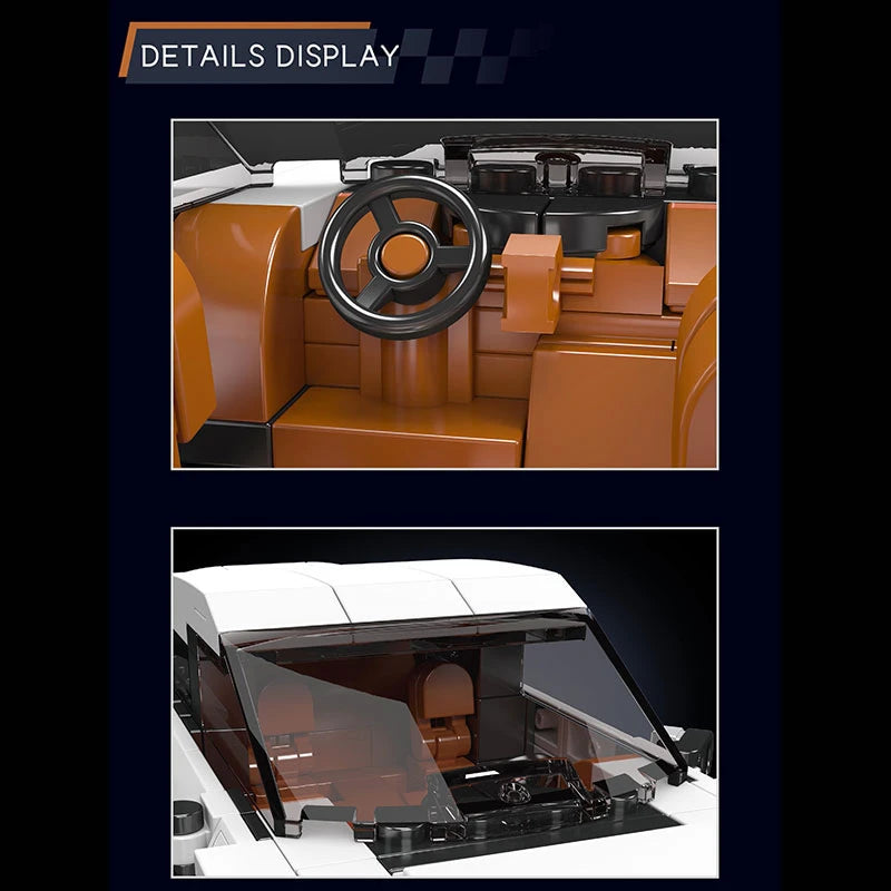 משחק הרכבה רכב SUV יוקרתי, 402 חלקים – דגם Mould King 27056S